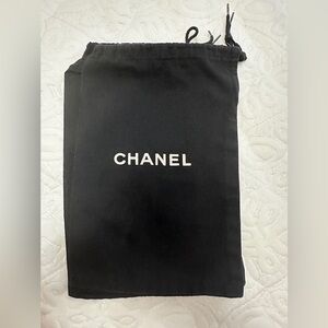 Authentic Chanel Black Protective
Shoe/Handbag Dust Bag